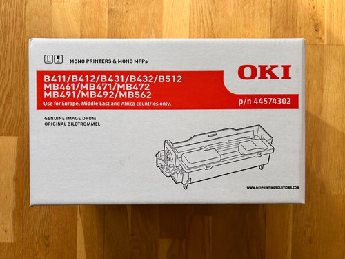 Original oki bildtrommel - bildtrommel, p/n