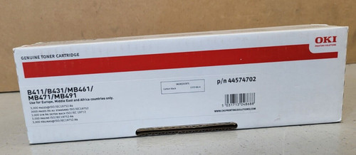 Toner oki 44574702 - oki, schwarz